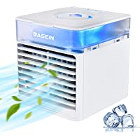 Mini enfriador de aire BASEIN- mini aire acondicionado portátil 3 en 1- enfriador de aire y humidificador- ventilador y…